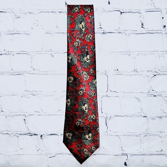 Disney Other - NWOT men’s full size disney mickey mouse paisley necktie